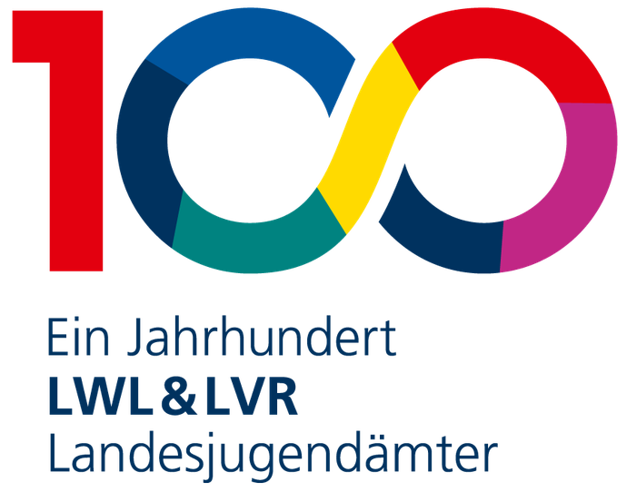 Wort-Bild-Marke: Ein Jahrhundert LWL & LVR-Landesjugendämter